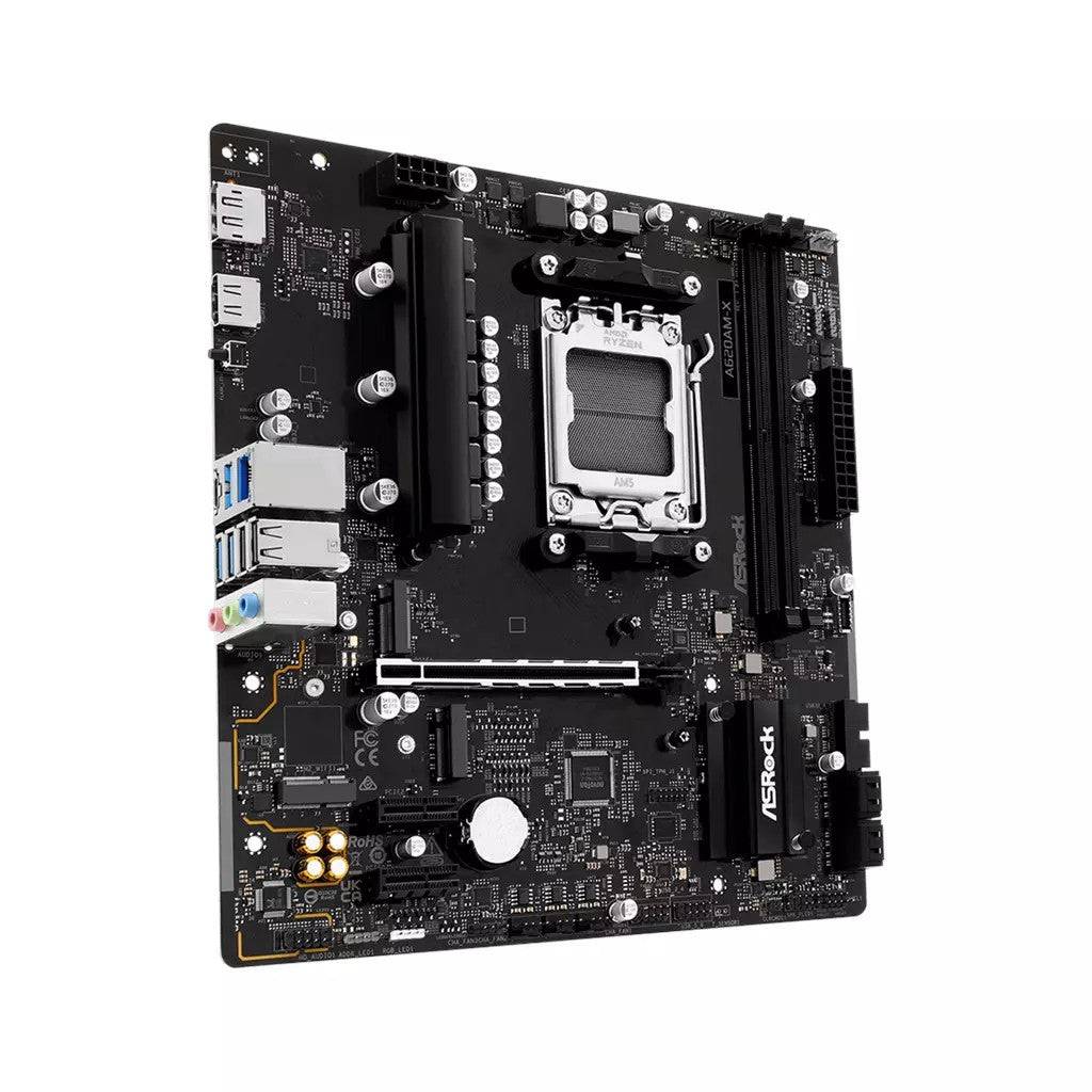ASRock A620AM PRO RS - mATX AM5 Moederbord 90-MXBSV0-A0UAYZ-3