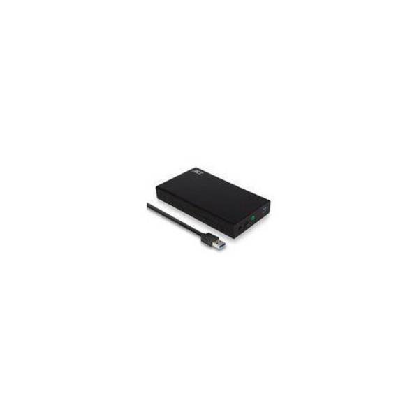 ACT AC1405 Opslagdrive Behuizing - HDD/SSD Behuizing - Zwart - 3,5"