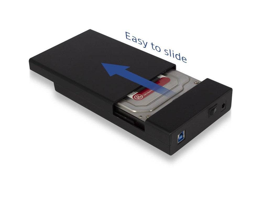 ACT AC1405 Opslagdrive Behuizing - HDD/SSD Behuizing - Zwart - 3,5"-2