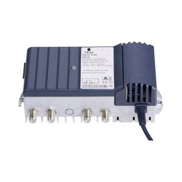 TRIAX GHV 530 BK Thuisversterker 20 dB NF voor GHV 30E (323142)