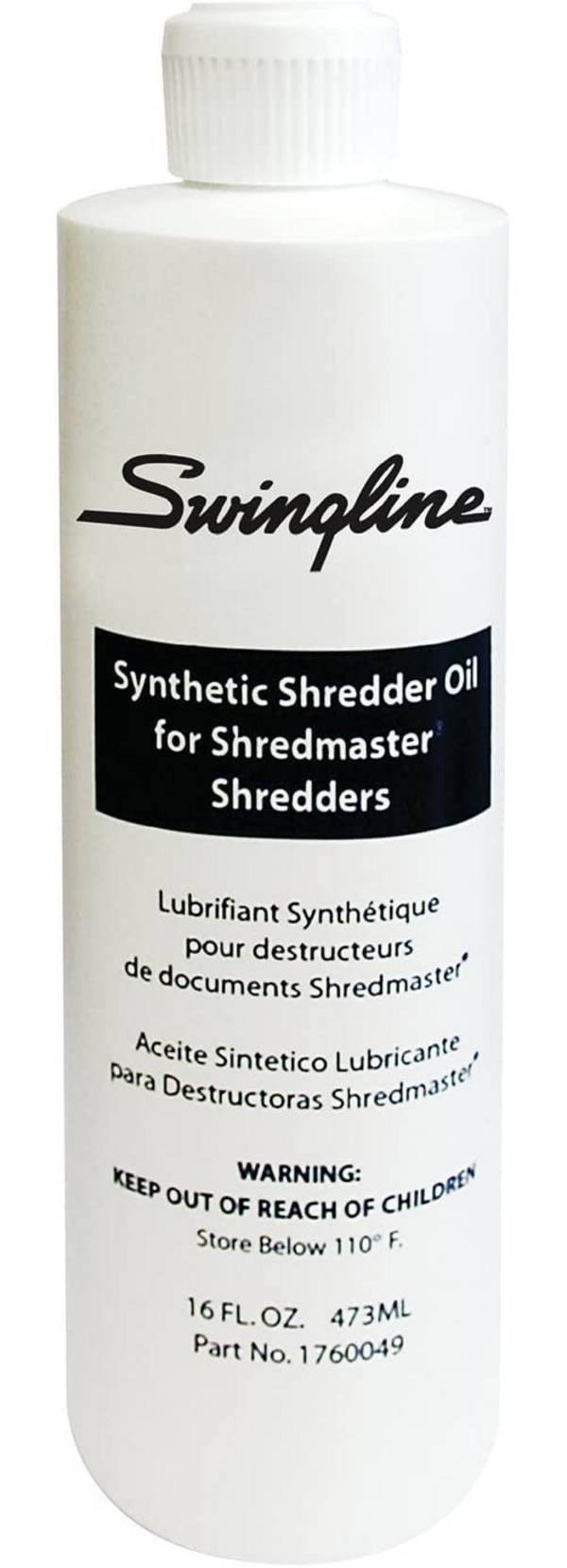 REXEL - Reinigingsolie - 473 ml - voor Shredmaster 3550S, 3550X, 3870 M, 3890D, 4550S, 4550X, 5500S, 5550X, 5570 M, 6550