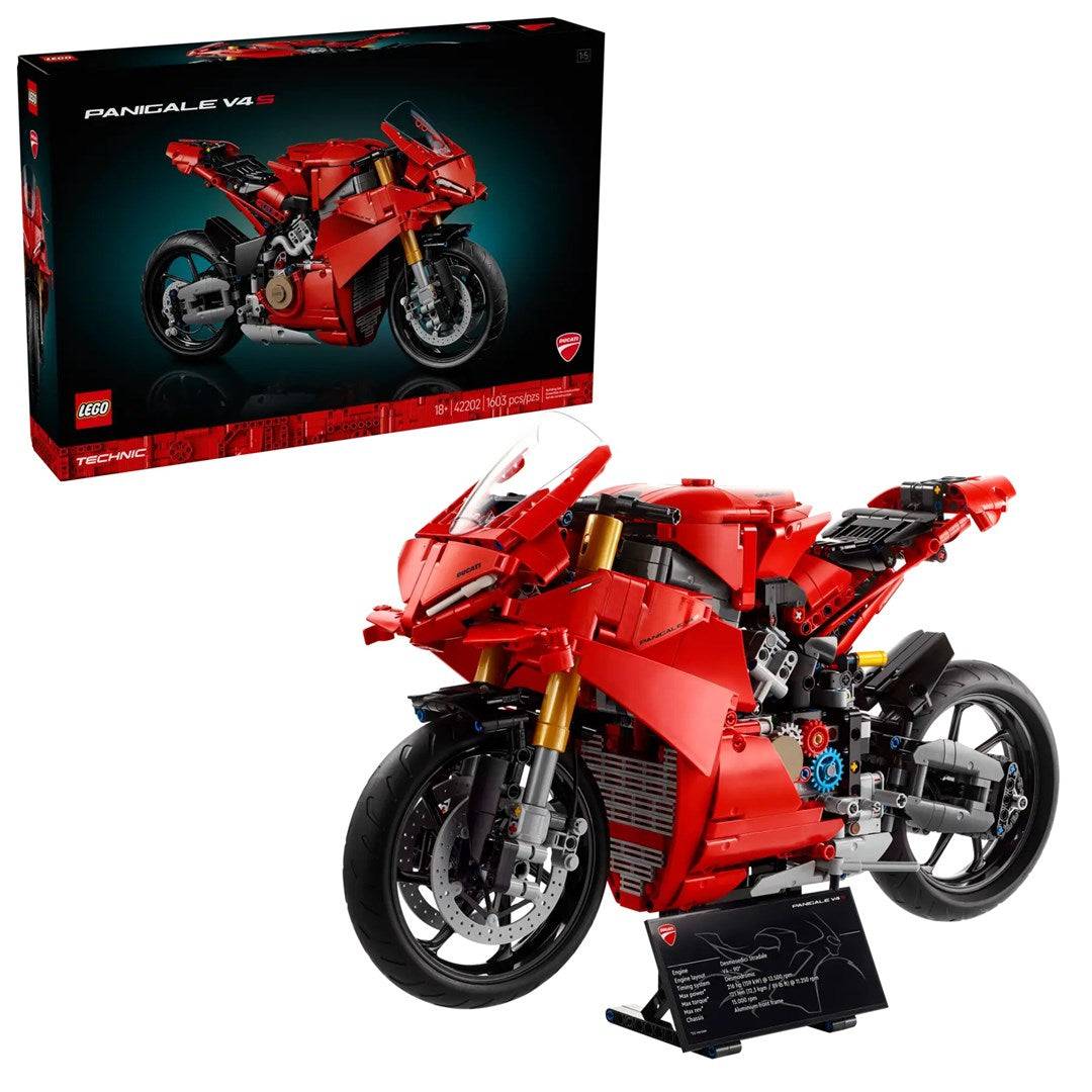 LEGO TECHNIC 42202 Ducati Panigale V4 S Motorfiets (42202)-0