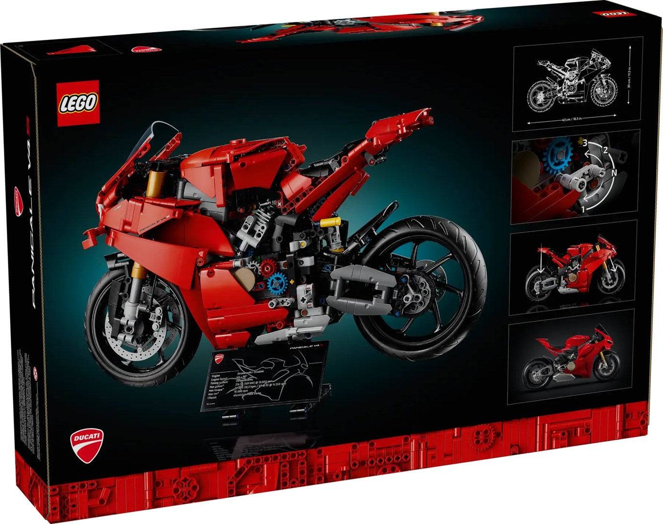 LEGO TECHNIC 42202 Ducati Panigale V4 S Motorfiets (42202)-1
