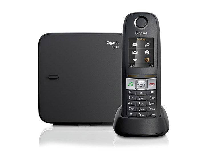 Gigaset E630 - Draadloze Telefoon met Nummerweergave - DECT/GAP - Zwart-1