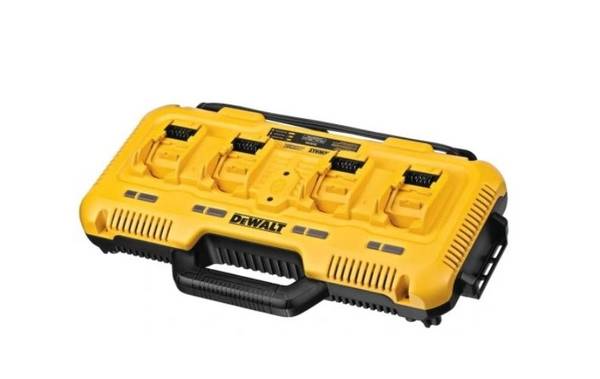 DeWalt DCB104-QW Quad Snellader voor 4 Batterijen