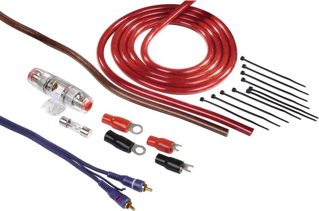 Hama Power Kit - Compleet Oplossing voor Aansluiting van Auto Hi-Fi Versterker - Max 20A Stroom-0