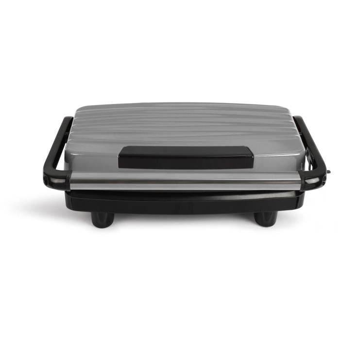 LIVOO Compact Grill - DOC232G - 750W - Antiaanbakplaten - 23x15 cm-4