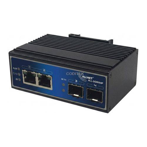 ALLNET Switch Volledig Beheerd Layer 2+ 26 Poorten 24x GbE PoE 370W ALL-SG8626PMJ Layer2 22x-2