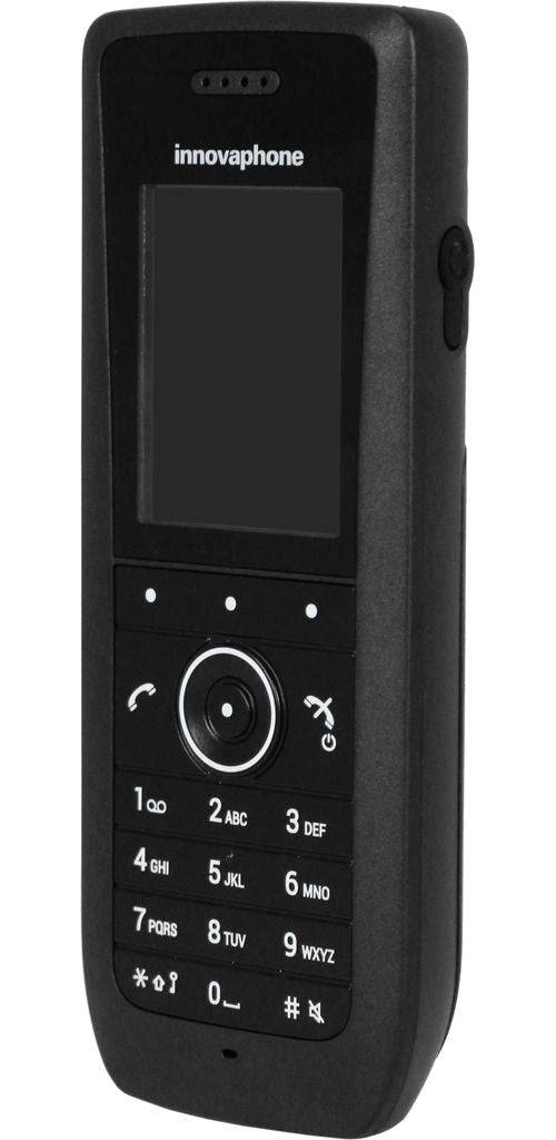 innovaphone - Draadloze Uitbreidingshandset - IP65 - Bluetooth - IP-DECT/GAP - Zwart (50-00065-001)-0