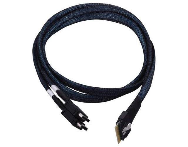 Microchip Adaptec - Intern SAS-kabel - 1 x 8 Slim SAS (SFF-8654) naar OCuLink (SFF-8612) - 80 cm - NVMe-verbinding-0