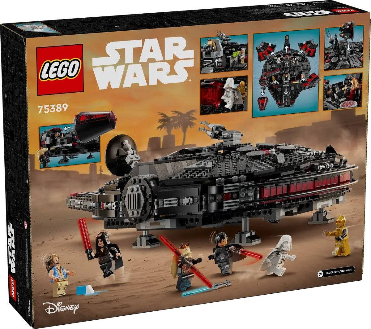 LEGO Star Wars - Donkere Millennium Falcon - Bouwspeelgoed - 75389-1