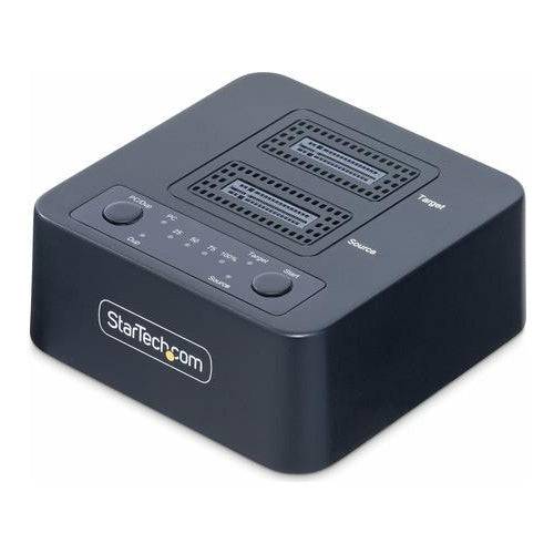 StarTech.com M2-HDD-DUPLICATOR-N1 - 1:1 Standalone M.2 NVMe Schijfduplicator en Dock - 2 Bays - TAA-conform-0