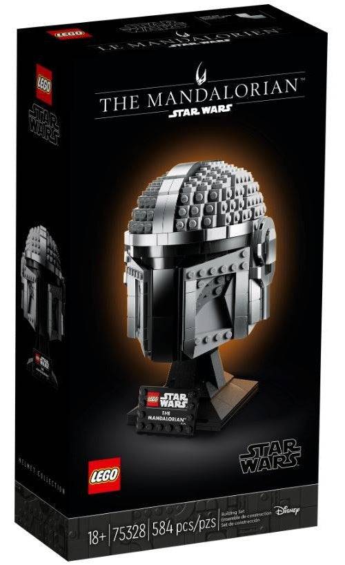LEGO Star Wars Mandalorian Helm - Verzamelaarsreplica - 584 Stukken - Model 75328-0