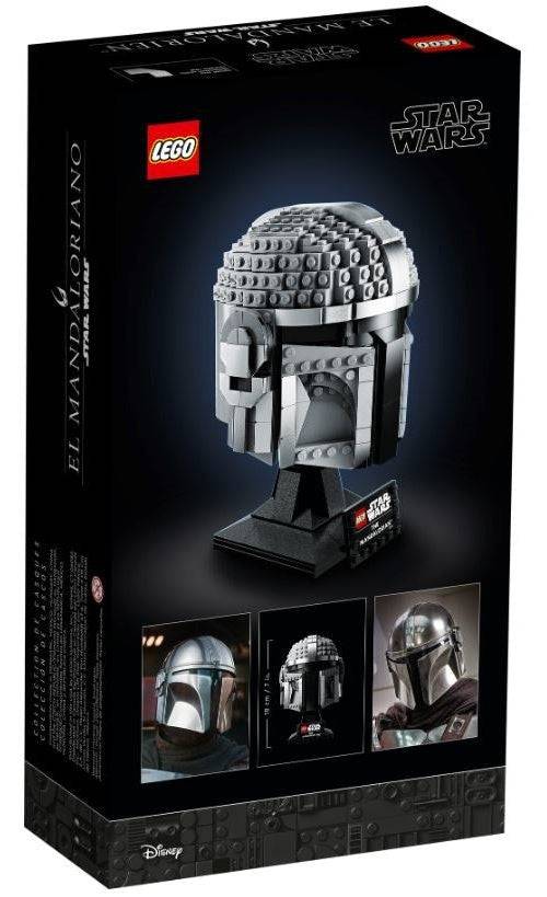 LEGO Star Wars Mandalorian Helm - Verzamelaarsreplica - 584 Stukken - Model 75328-1