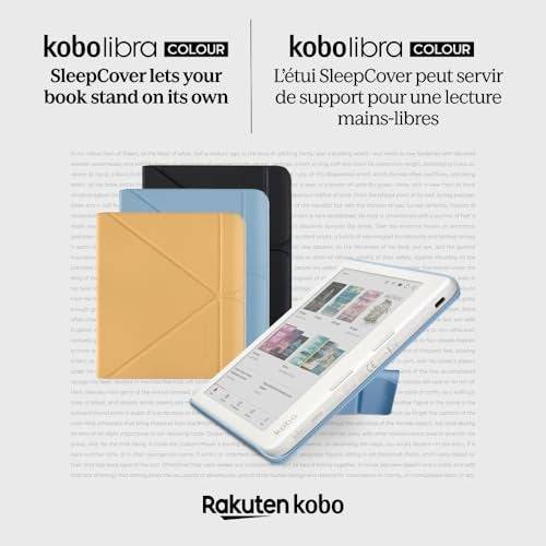 Kobo Libra SleepCover - Flip Case - Dusk Blue - voor Kobo Libra Colour N428-AC-BL-E-PU-1