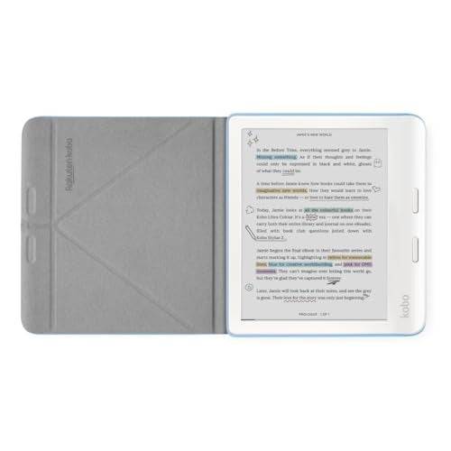 Kobo Libra SleepCover - Flip Case - Dusk Blue - voor Kobo Libra Colour N428-AC-BL-E-PU-4