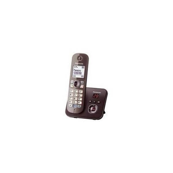Panasonic KX-TG6821 Draadloze Telefoon met Antwoordapparaat DECT - Mocha Bruin (KX-TG6821GA)