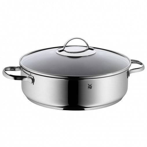 WMF 0761406380 - Gecoate Braadpan Ø 28 cm - Glazen Deksel - Inductie Geschikt-0