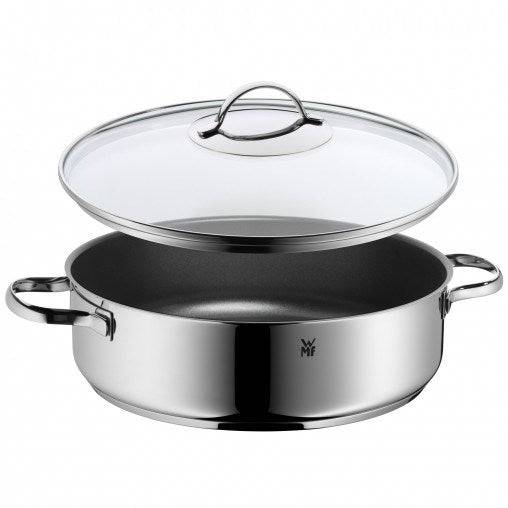 WMF 0761406380 - Gecoate Braadpan Ø 28 cm - Glazen Deksel - Inductie Geschikt-1