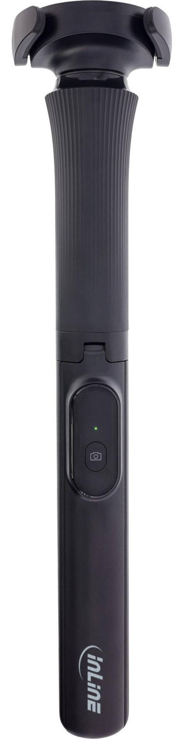 InLine Magnetisch Telefoonstatief & Selfie Stick - Bluetooth Draadloze Ontspanner - 48091