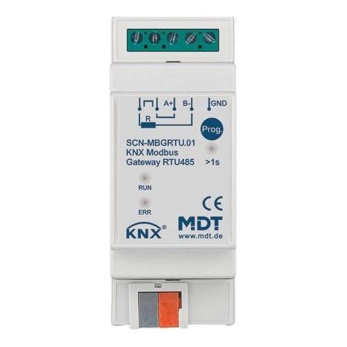 MDT technologies KNX Modbus Gateway RTU485 2TE, REG SCN-MBGRTU.01-0