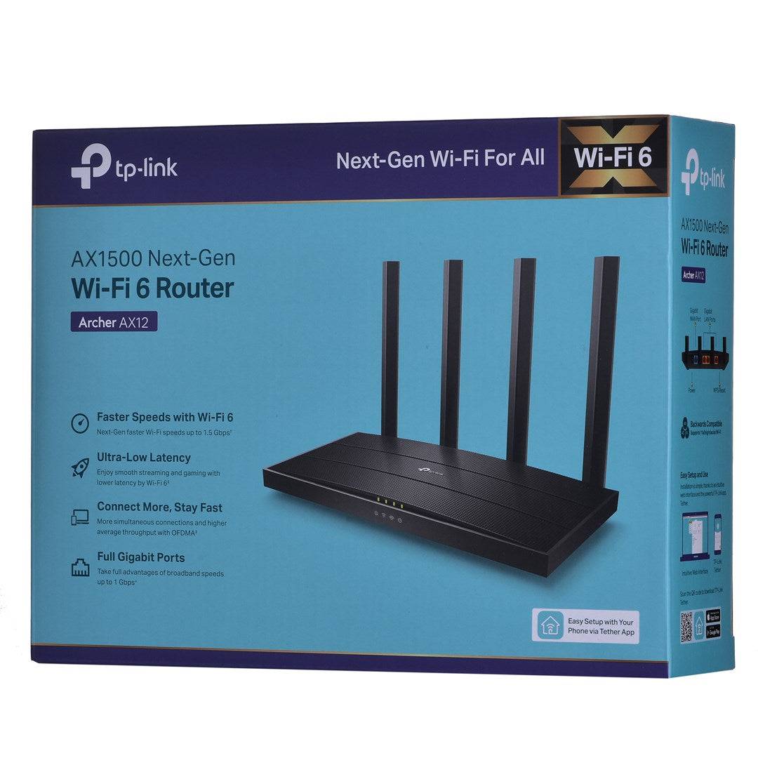 TP-Link Archer AX12 - Wi-Fi 6 AX1500 Dual-Band Gigabit Router-4