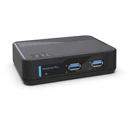 SEH utnserver Pro - zwart - Ethernet-LAN - 10/100/1000 Mbit/s (M05130) 802.1Q 802.1 x 802.3ab 802.3u EAP-MD5 10BASE-T 10-0