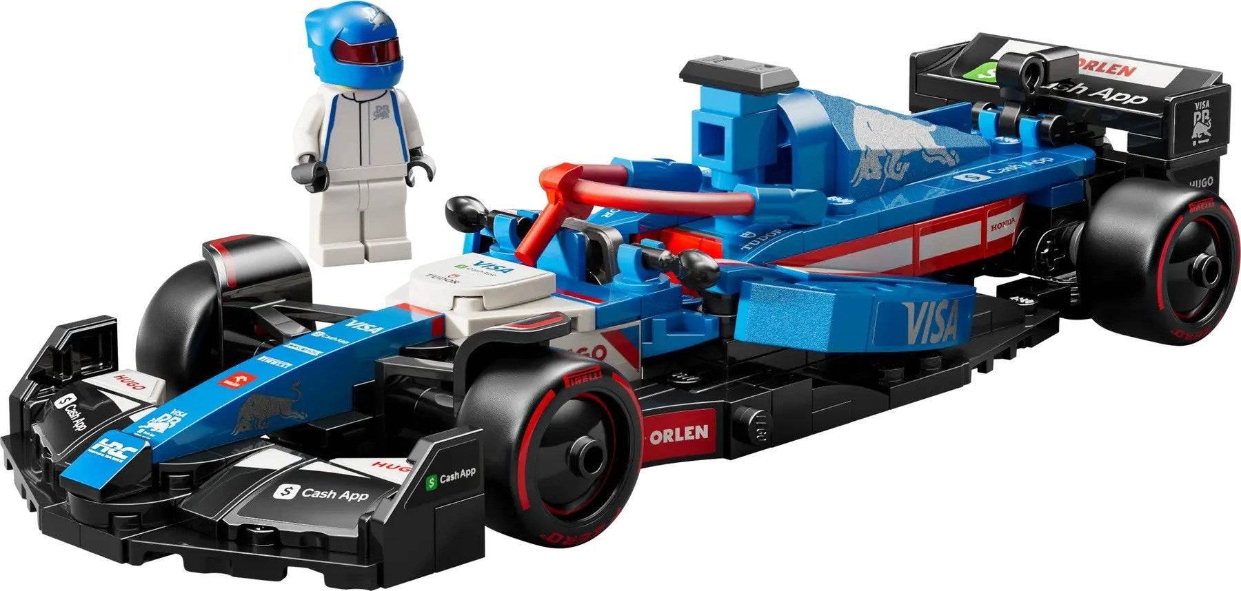 LEGO Speed Champions Visa Cash App RB VCARB 01 F1 Raceauto 77246-2