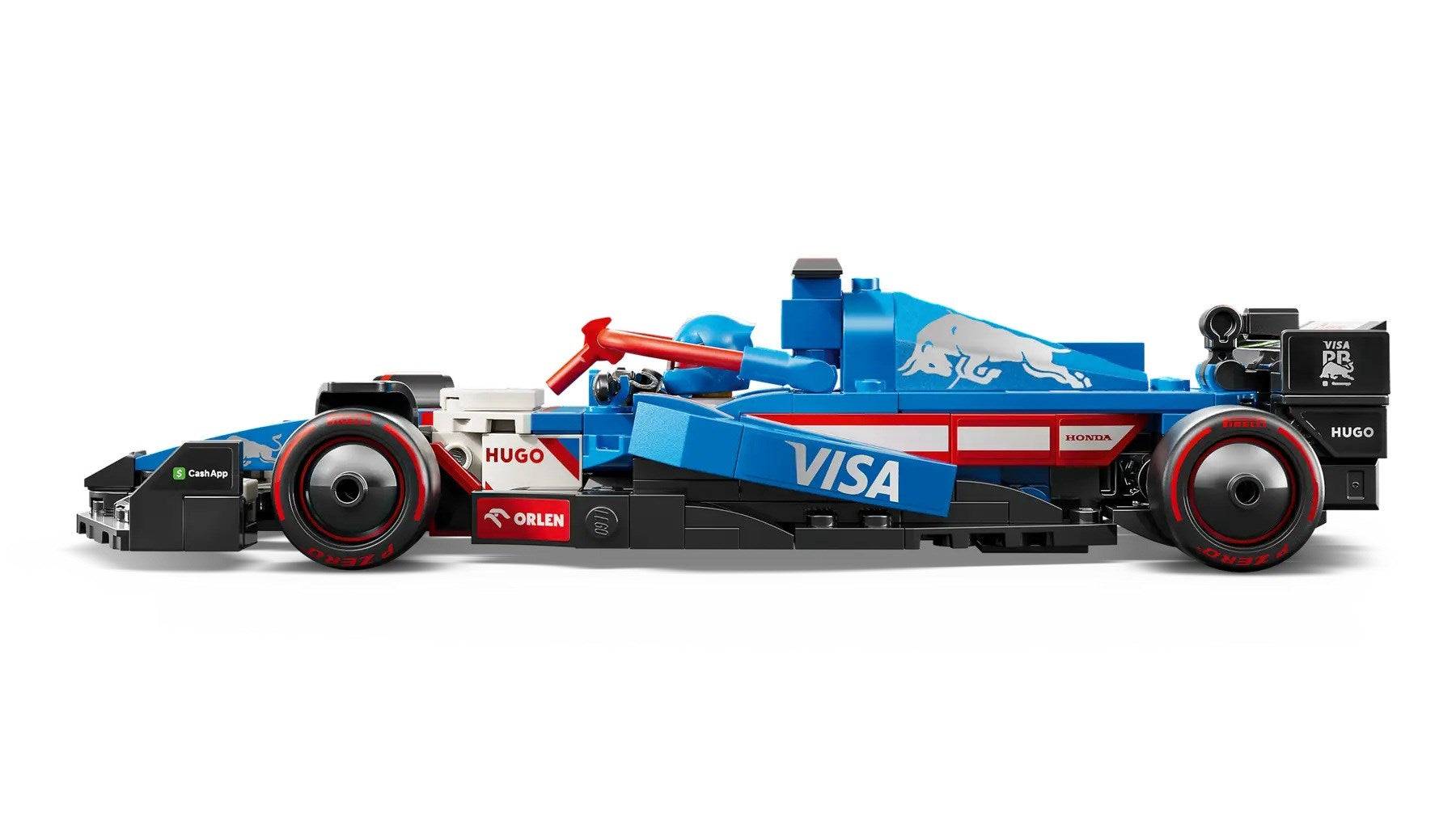 LEGO Speed Champions Visa Cash App RB VCARB 01 F1 Raceauto 77246-3