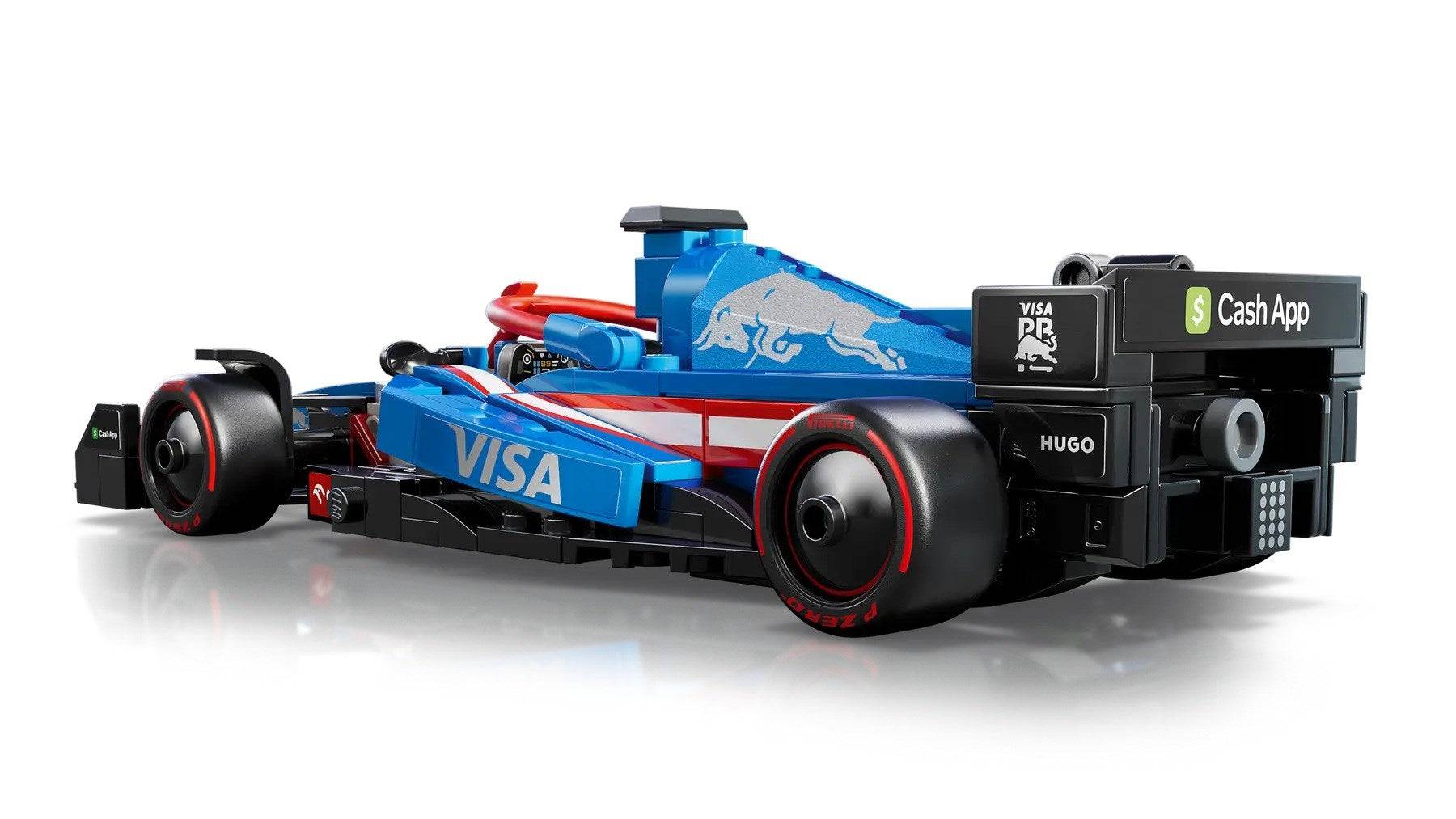 LEGO Speed Champions Visa Cash App RB VCARB 01 F1 Raceauto 77246-4