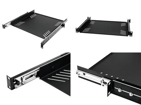 ACCESSORY Rack Plank 1U Uitschuifbaar (30100837)