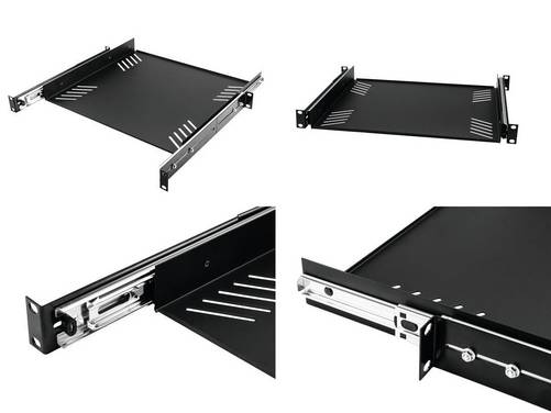 ACCESSORY Rack Plank 1U Uitschuifbaar (30100837)