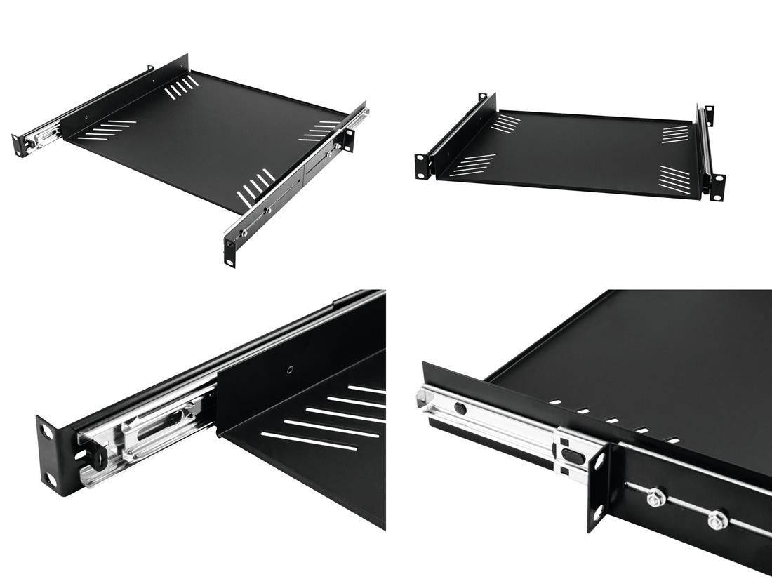 ACCESSORY Rack Plank 1U Uitschuifbaar (30100837)-0