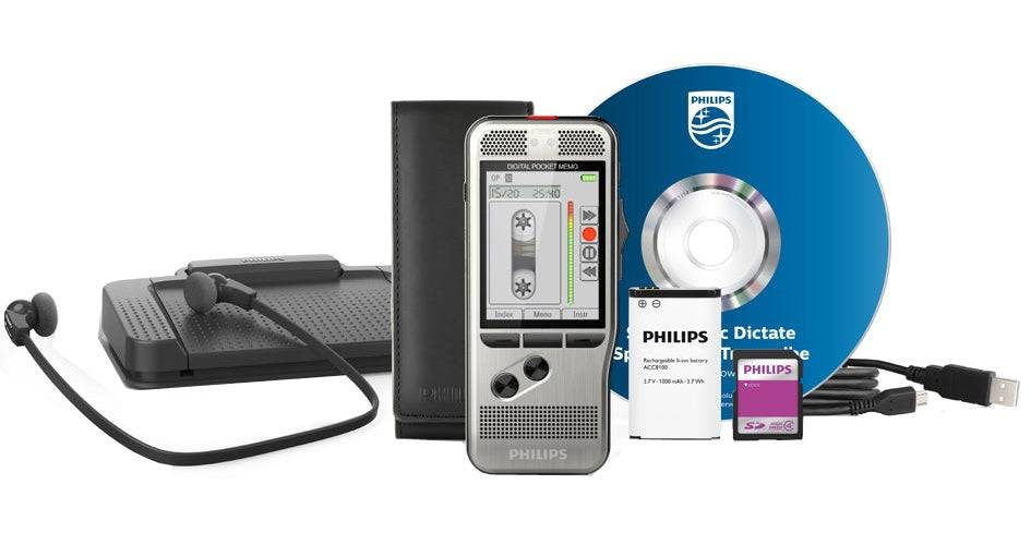 Philips Pocket Memo DPM7200 - Diktfoon - 200 mW - Draagbaar Audioapparaat-0