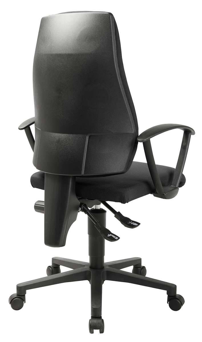 TOPSTAR MAXX 500 Bureaustoel M500RG20 - Stof Zwart - Frame Zwart-0