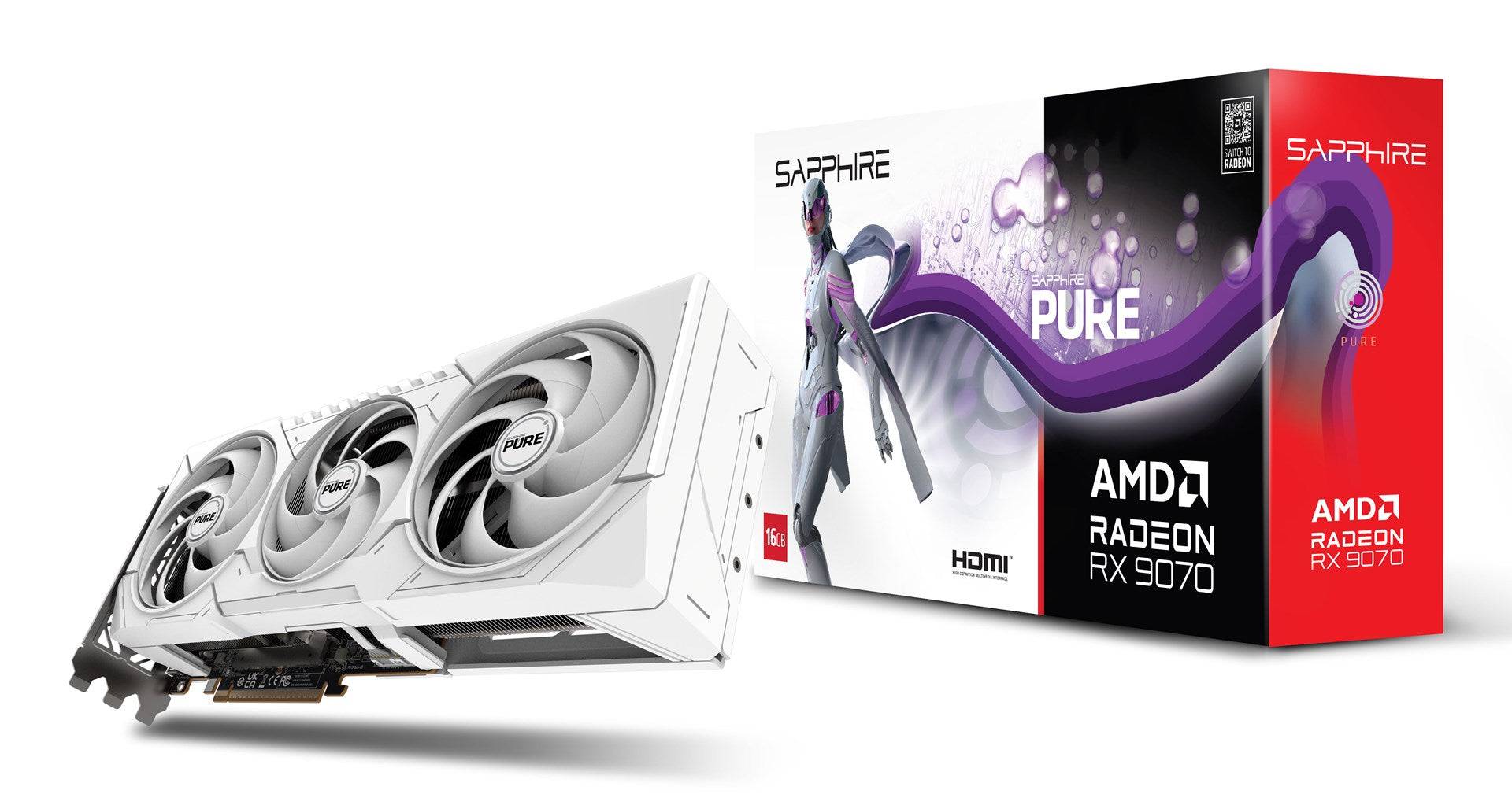 Sapphire Pure Radeon RX 9070 AMD 16 GB GDDR6 Grafische Kaart-4