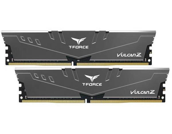 Team Vulcan Z - D4 3600 16GB C18 Geheugen - Grijs C18Team TLZGD416G3600HC18JDC01