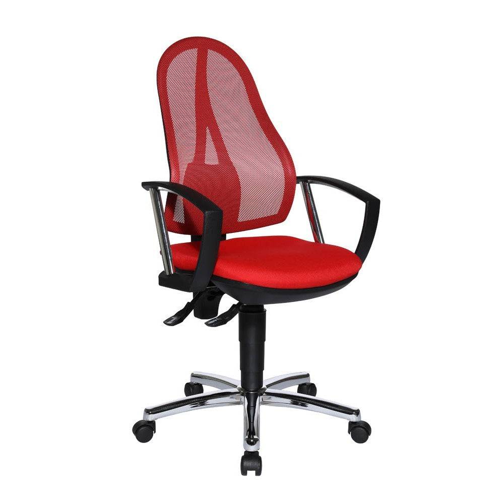 BÜRODREHSTUHL OPEN POINT Rood G21/B91-0