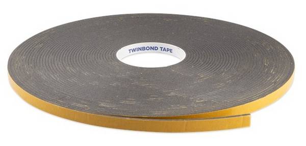 Twinbond Tape Zwart 12Mmx25mx3mm