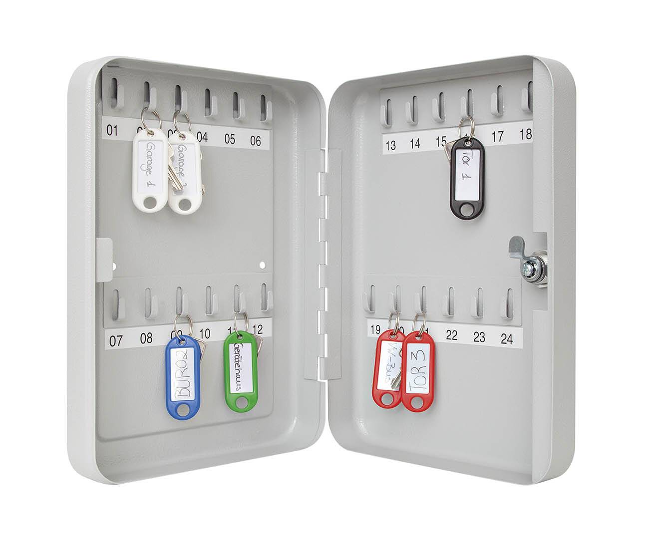 Wedo 10252437X Sleutelkastje & Organizer Grijs-3