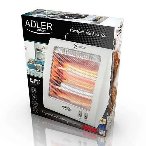 Adler AD 7709 Binnen Wit 800 W Kwarts-elektrisch verwarmingstoestel-0