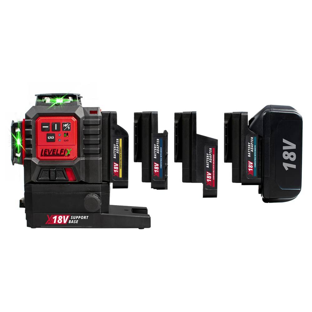 Adapter Levelfix 18V Smart Battery Voor Milwaukee-2