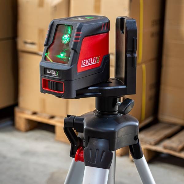 Kruislaser Levelfix Cl130g (Groen) Set Incl. Statief-0