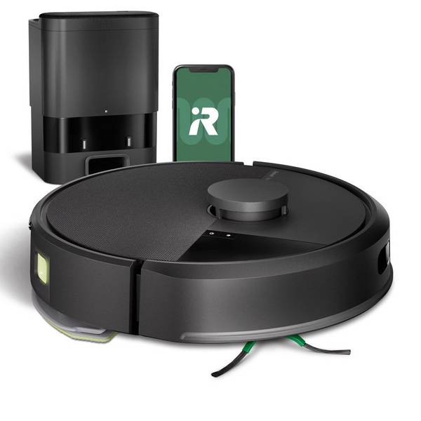 iRobot Roomba 105 Combo Robot + AutoEmpty Zwart