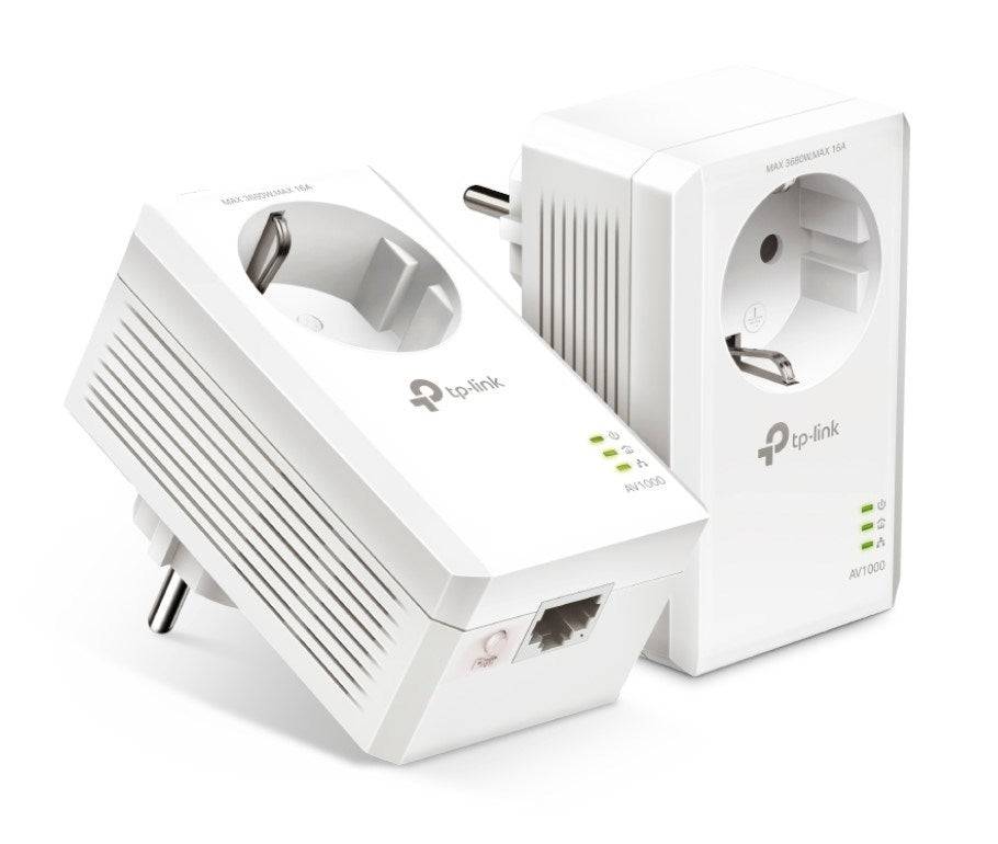 TP-Link AV1000 Gigabit Passthrough Powerline Starter Kit - Set van 2-0