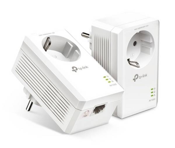 TP-Link AV1000 Gigabit Passthrough Powerline Starter Kit - Set van 2