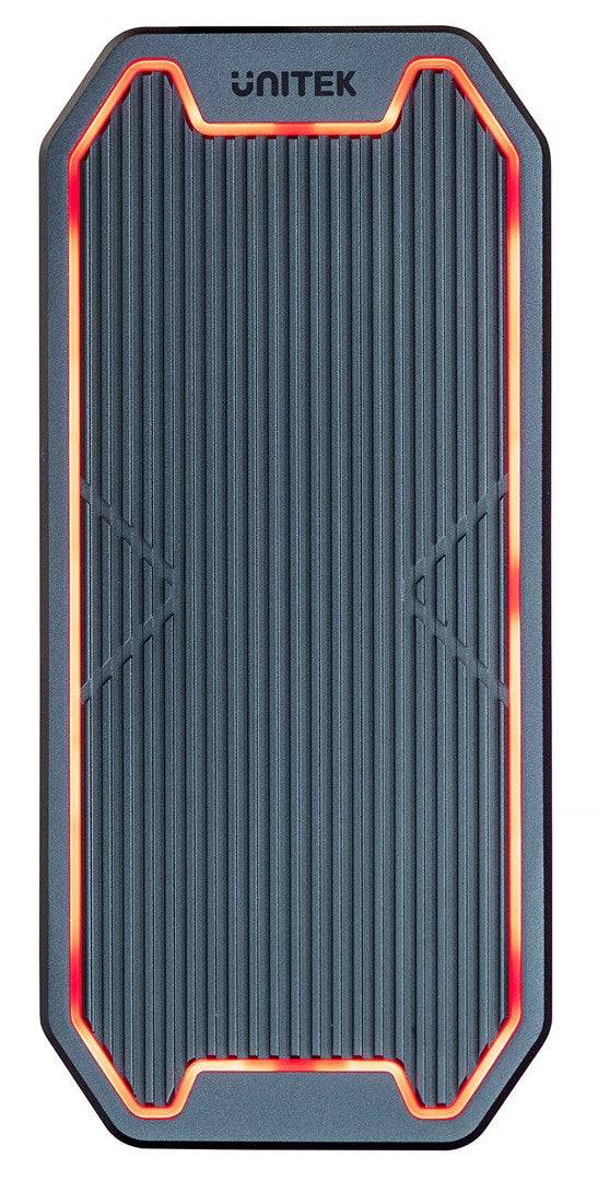 Unitek M.2 SSD NVMe/SATA 10Gbps RGB Behuizing-4