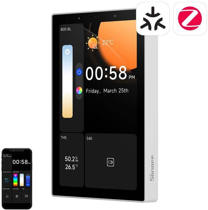 SONOFF NSPanel Pro 120 WiFi/Bluetooth/ZigBee Matter Bedieningspaneel-0