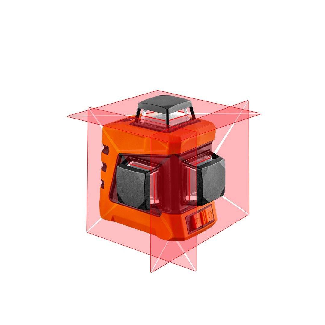 NEO Tools 75-103 Laserwaterpas 15 m 3D Rood 360°-4
