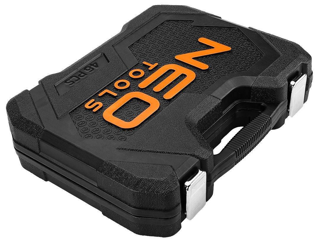 NEO 1/4" + 3/8" Doorgang Steeksleutelset 46 stuks voor Moeilijk Bereikbare Plaatsen-3
